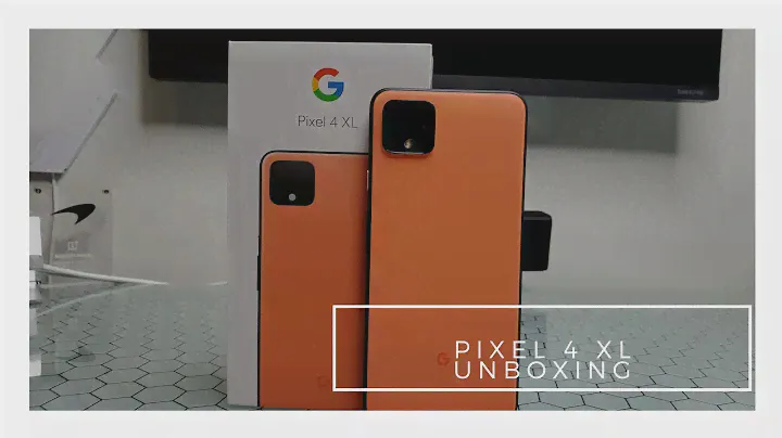 Pixel 4 XL Unboxing Oh So Orange Better Looking Then Expected!