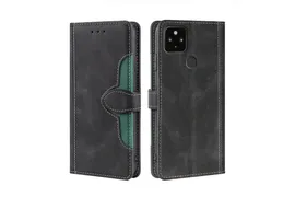Чехол-книжка MyPads для Google Pixel 5 XL / 4A 5G / Гугл Пиксель 4A 5G (черный)