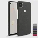 🛍 Чехол для Google pixel 4a 5G, тонкий тканевый Жесткий Чехол для pixel 4a 5, тканевая текстура, противоскользящий чехол для pixel 5XL