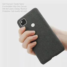 🛍 Чехол для Google pixel 4a 5G, тонкий тканевый Жесткий Чехол для pixel 4a 5, тканевая текстура, противоскользящий чехол для pixel 5XL