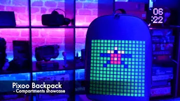 PIXOO Backpack interior showcase