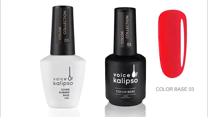 Цветная каучуковая база Color base Voice of Kalipso N03
