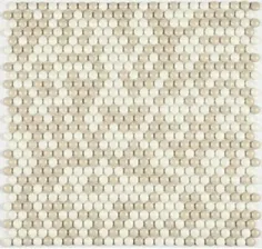 Стеклянная мозаика Bonaparte Pixel Cream 31.8x32.5