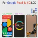 Оригинальный AMOLED для Google Pixel 5A 5G Pixel 5 A Pantalla ЖК -дисплей сенсорная панель экрана экрана дигитизатор