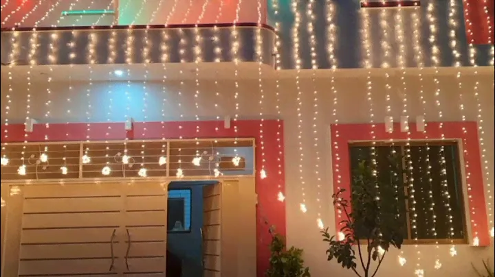 How to do decorate best wedding lighting l Lighting house l Pixel LED best Diwali decoration l