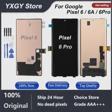 Оригинальный Super Amoled Для Pixel 6 Pixel 6A ЖК-дисплей с Рамкой Для Google Pixel 6 pro ЖК-дисплей с Сенсорным экраном Digitizer Запчасти Для Ремонта