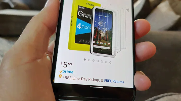 Google Pixel 3a XL Tempered Glass ( DEAL )