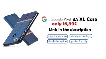 Google Pixel 3A XL Card Leather Case
