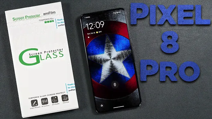 Google Pixel 8 Pro AmFilm Screen Protector Drop & Scratch Tests