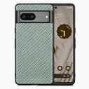Чехол Carbon Texture для Google Pixel 7 (зеленый)