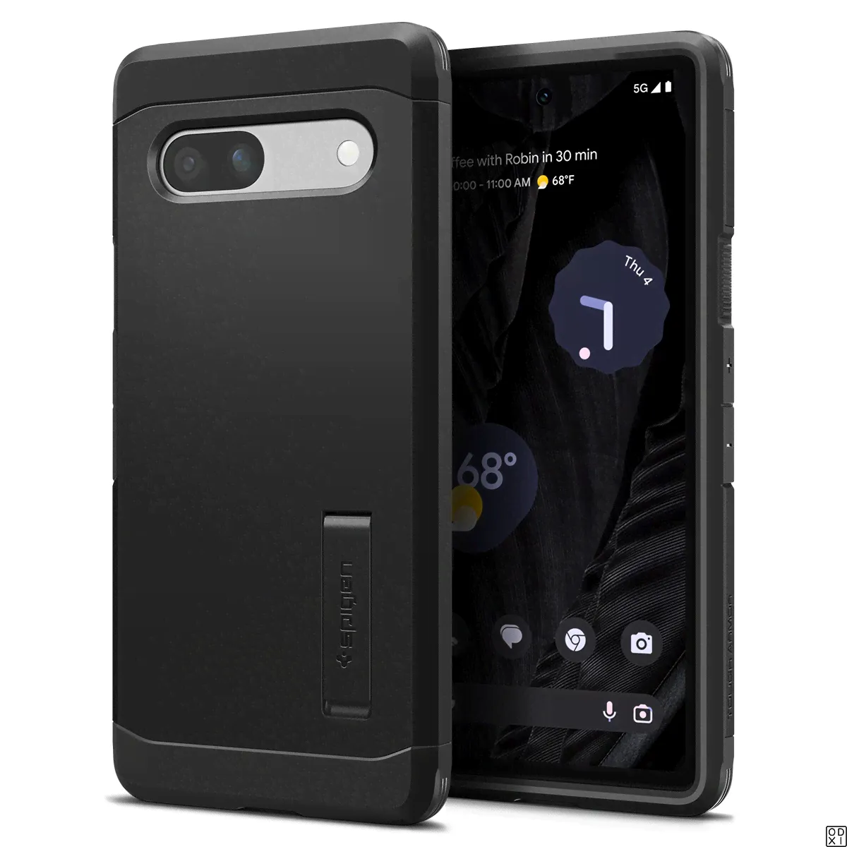 Чехол для Pixel 7a Spigen (ACS05819) Tough Armor Black