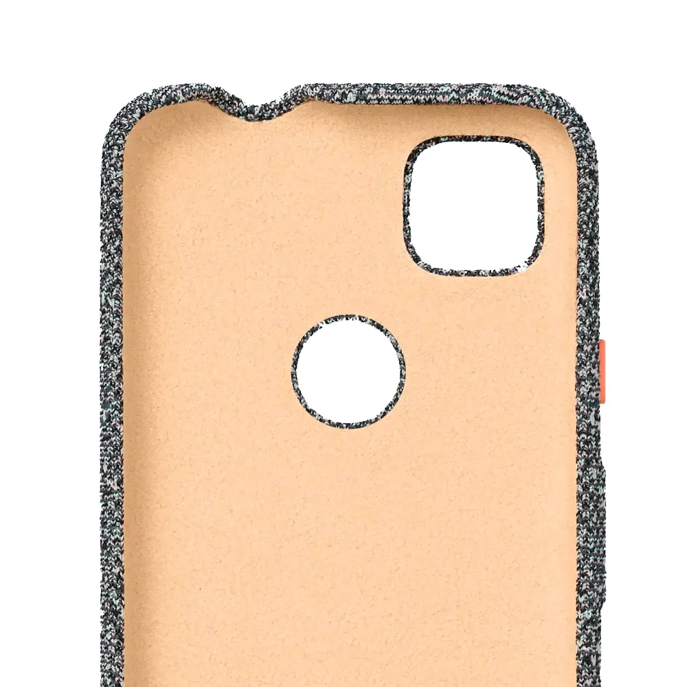 Чехол Google Pixel 4a Fabric Case, Static Gray-0