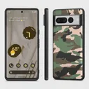 Роскошный Матовый Камуфляжный чехол для Google Pixel 7 Pro Армейский Чехол Тонкий Защитный Противоударный Чехол для телефона Google Pixel 7 Для Мужчин