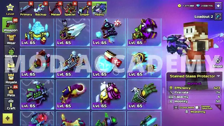 PG3d: Modded maxed accounts services