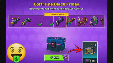 Pixel Gun 3d | 800 Gems Black Friday Chest Opening
