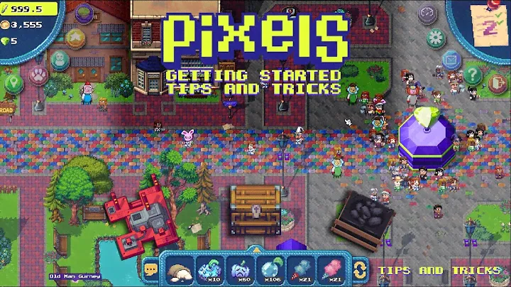 Pixels Online - Getting Started - Tips and Tricks