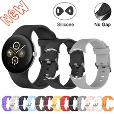 Силиконовый ремешок для Google Pixel Watch 3 45 мм, бесшовный, водонепроницаемый, для улицы, сменный ремешок для Pixel Watch 3 45 мм